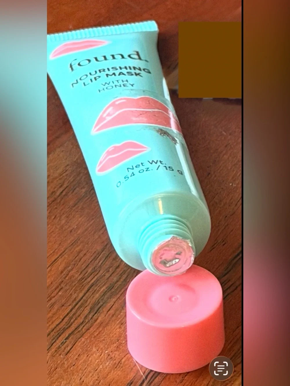 Found Nourishing Lip Mask with Honey - Mint Green NEW